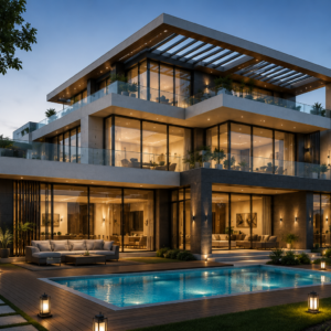 تصميم واجهات خارجية بالمتر